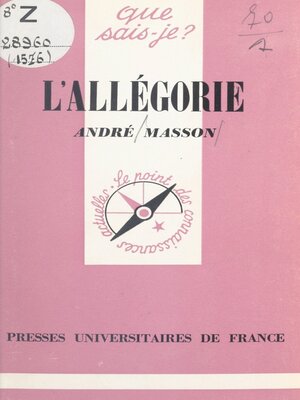 cover image of L'allégorie